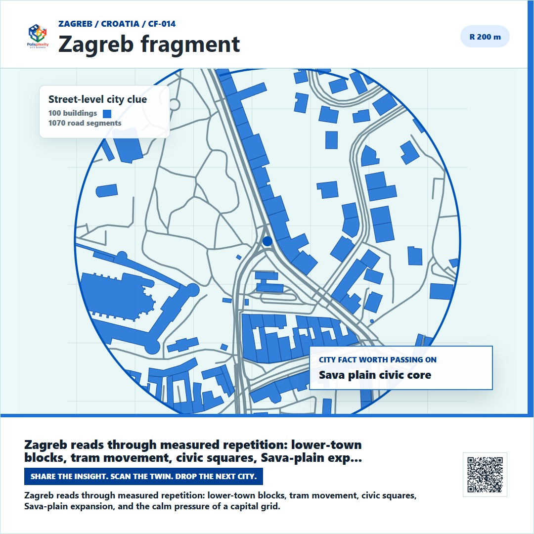 Zagreb fragment card