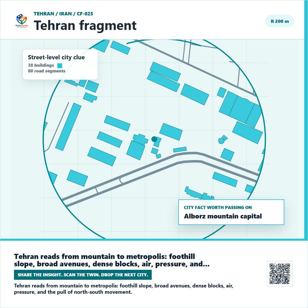 Tehran fragment card